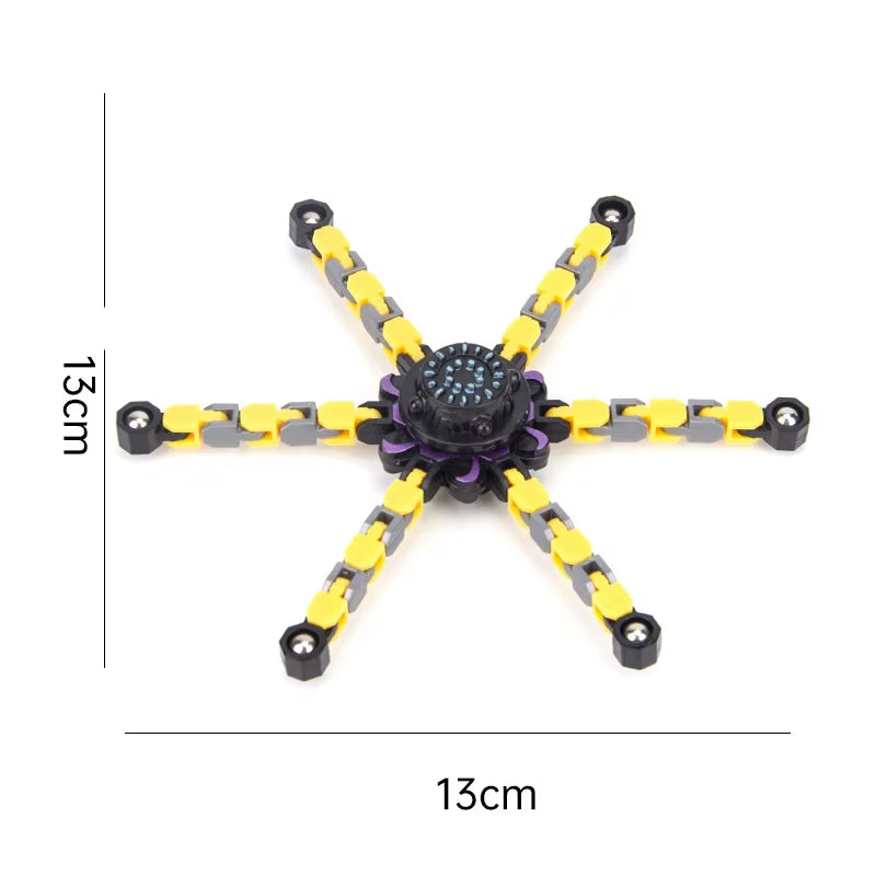 Deformed Fidget Spinner Chain Toys for Resistance Hand Spinner Vent Toys Adult Gift