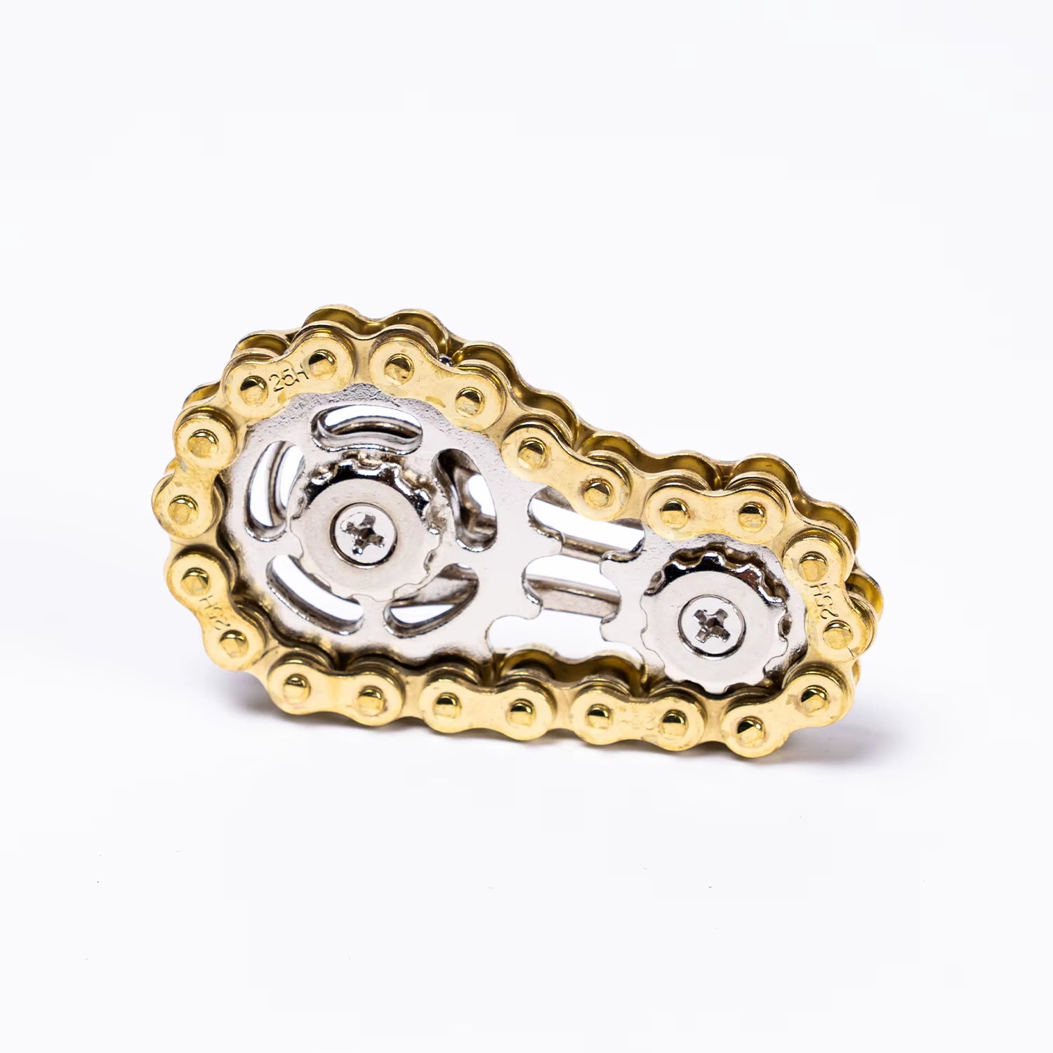 Sprockets Flywheel Fingertip Gyro Fidget Spinner Antistress Anxiety Metal Bike Chains EDC Spinner Fidget Toys for Adult Kids