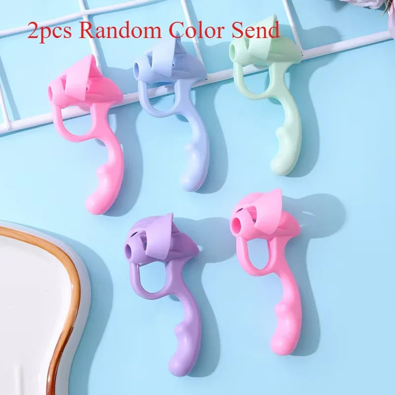 Silicone Pencil Grips Children'S Writing Pencil Pen Holder Five Fingers Fixed Handwriting Posture Correction Assisted Grip