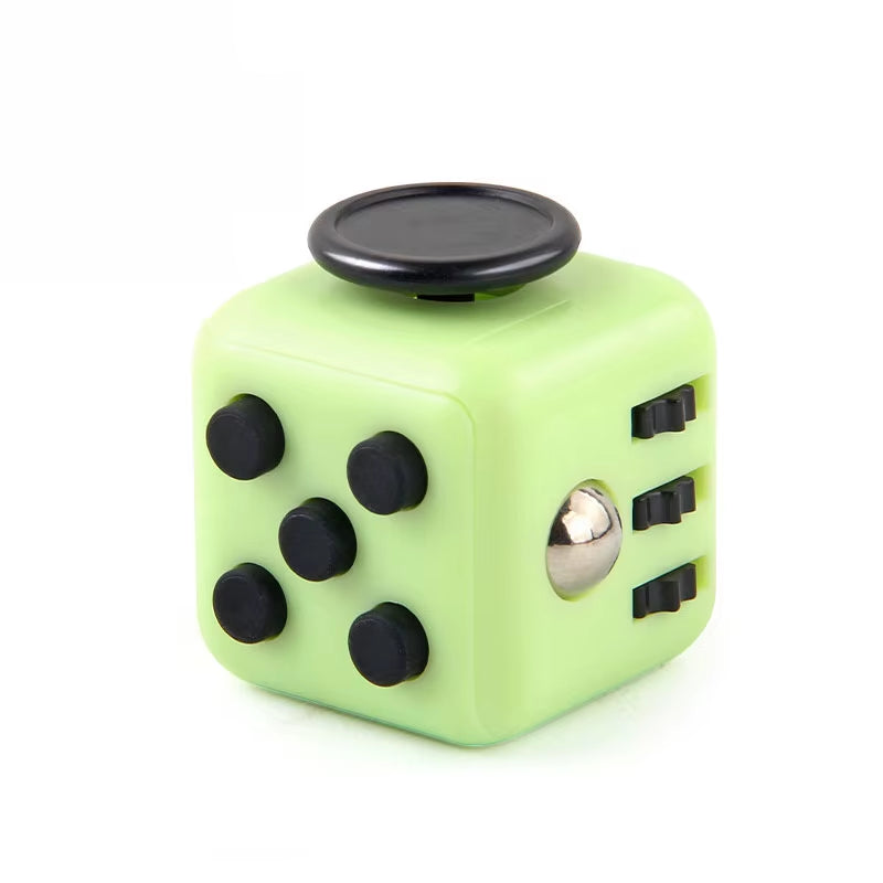 6-In-1 Fidget Cube Antistress Toy 3.4Cm 40G - Hand Spinner Decompression Tool for ADHD Autism Anxiety Stress Relief Kids Adults