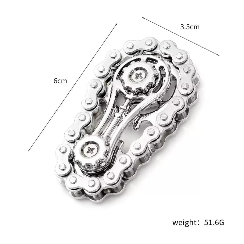 Metal Fidget Spinner Office Desk Toy Stress Relief Gears Hand Spinner for Adults Desk Decoration Home Decor Relieve Stress Relax