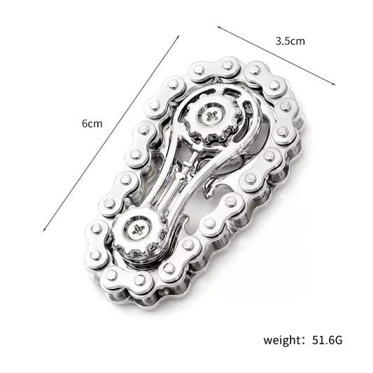 Metal Fidget Spinner Office Desk Toy Stress Relief Gears Hand Spinner for Adults Desk Decoration Home Decor Relieve Stress Relax
