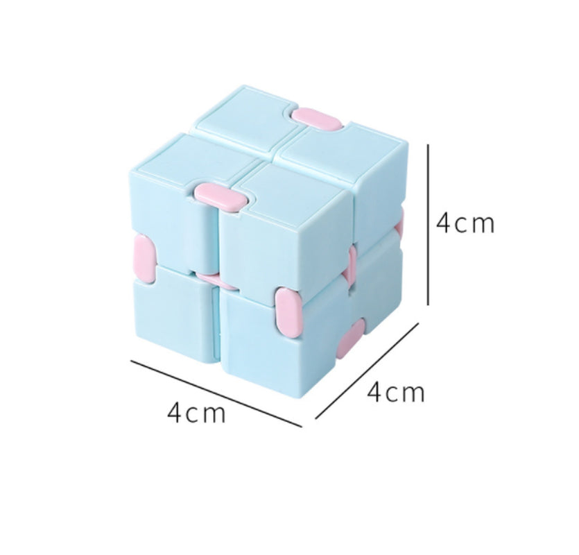 UK Stock Sensory Infinity Cube Fidget Toy for Stress Autism Anxiety Relief Kids
