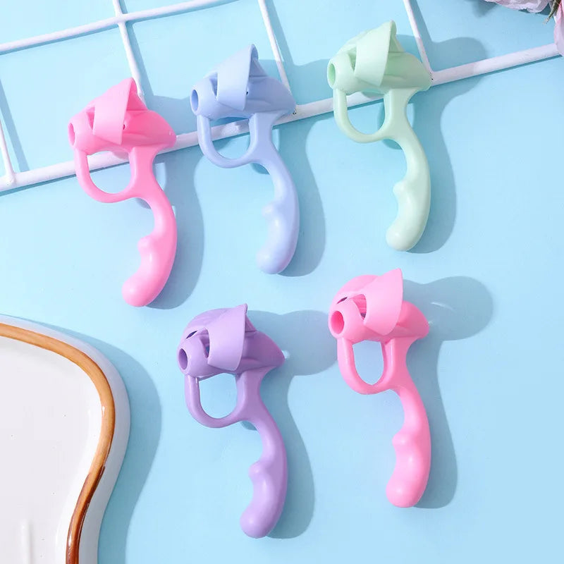 Silicone Pencil Grips Children'S Writing Pencil Pen Holder Five Fingers Fixed Handwriting Posture Correction Assisted Grip